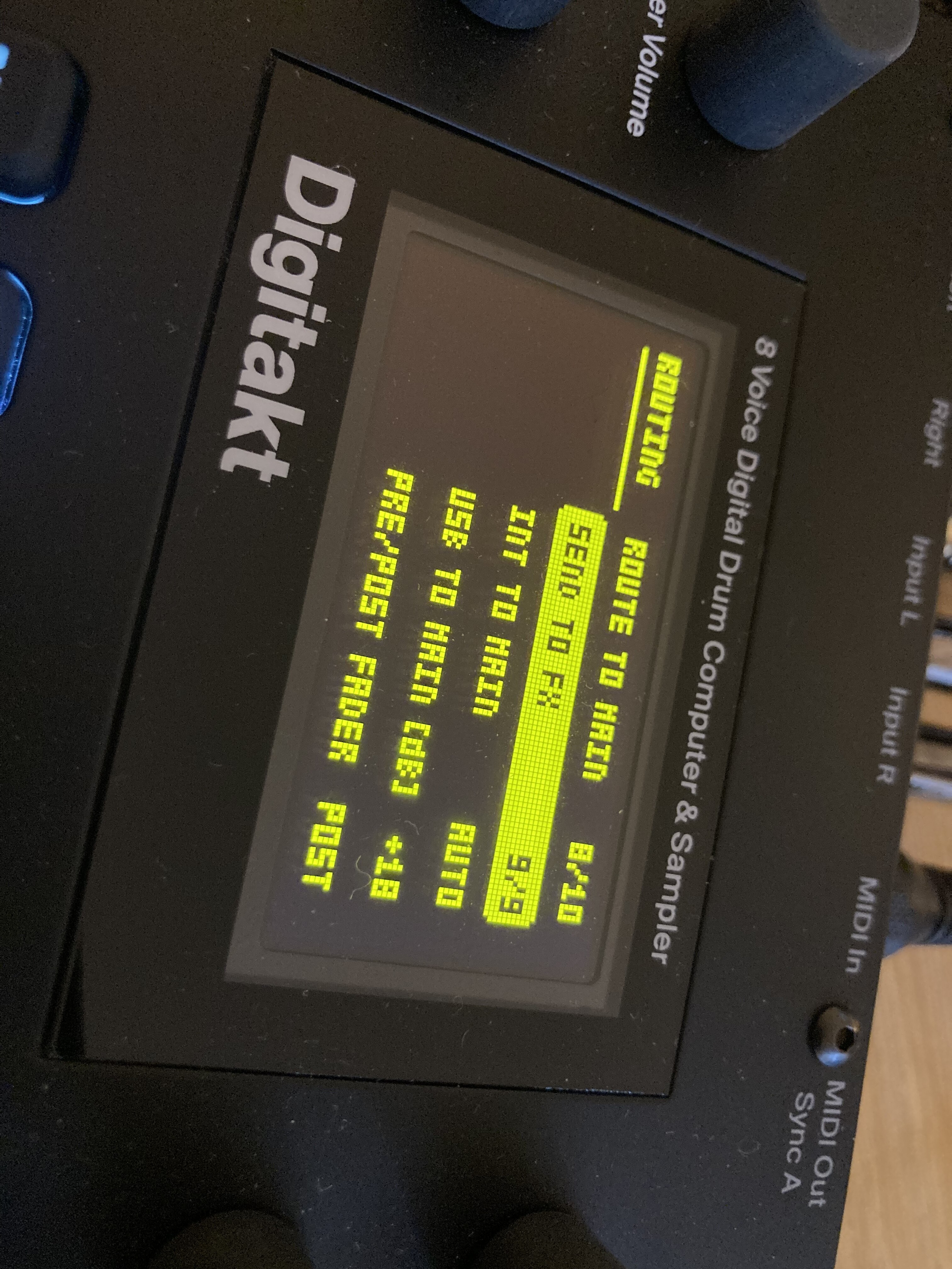 Reverb & Delay not working - Digitakt - Elektronauts