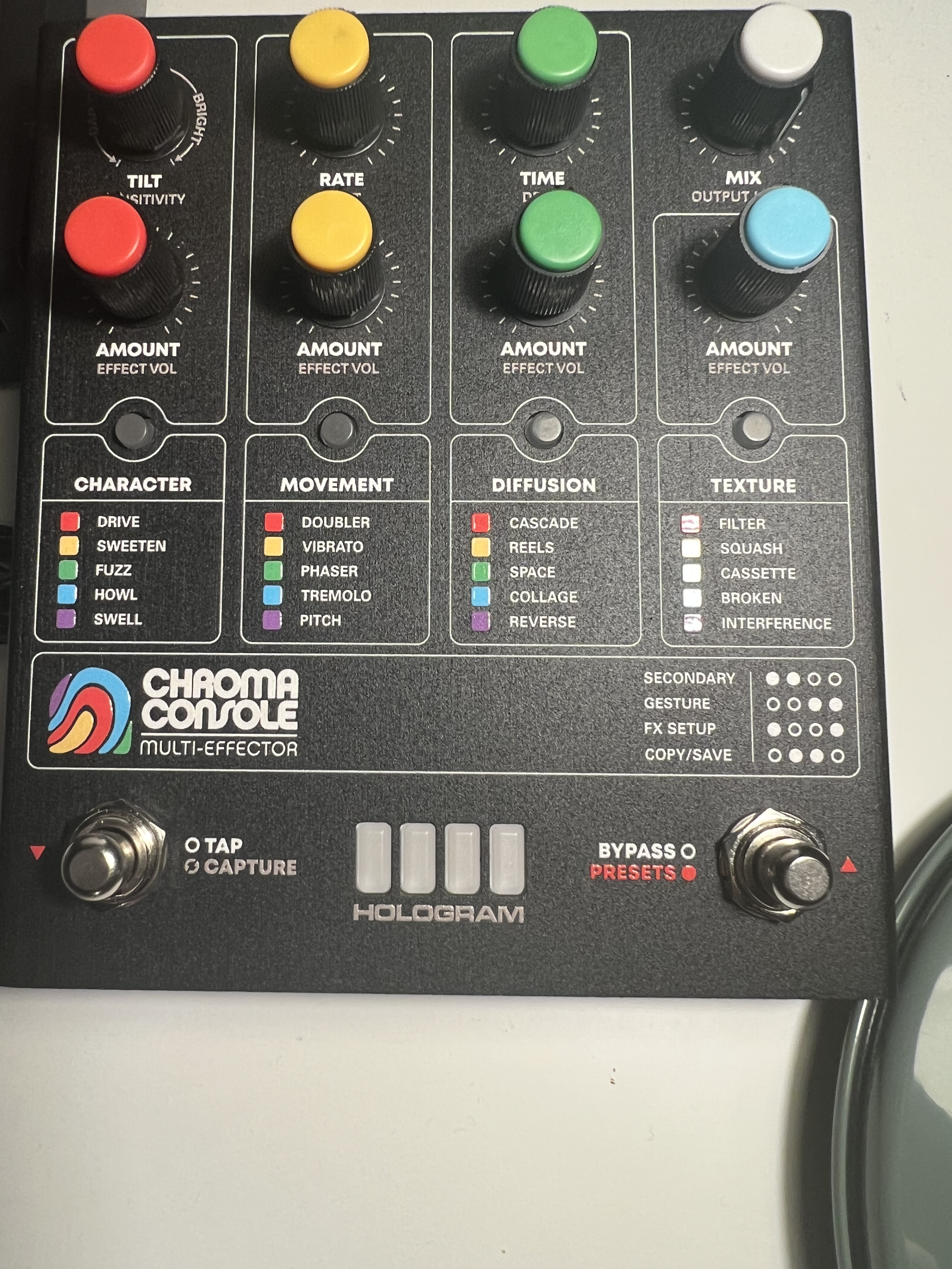 ★動確済★Hologram Electronics Chroma Console Hologram Electronics released Chroma Console