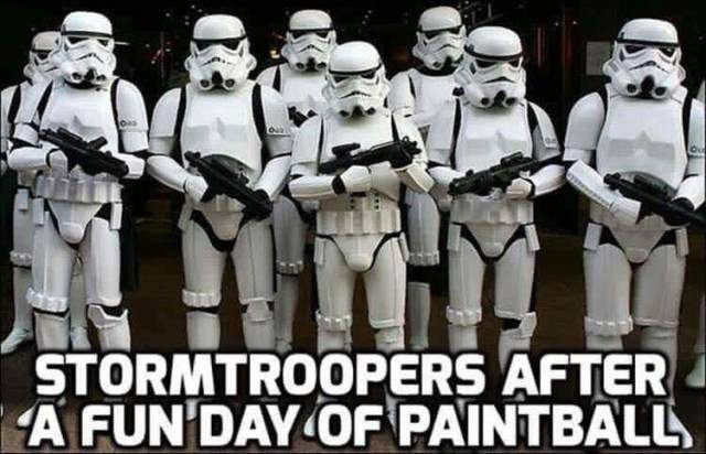 stormtroopers after paintball
