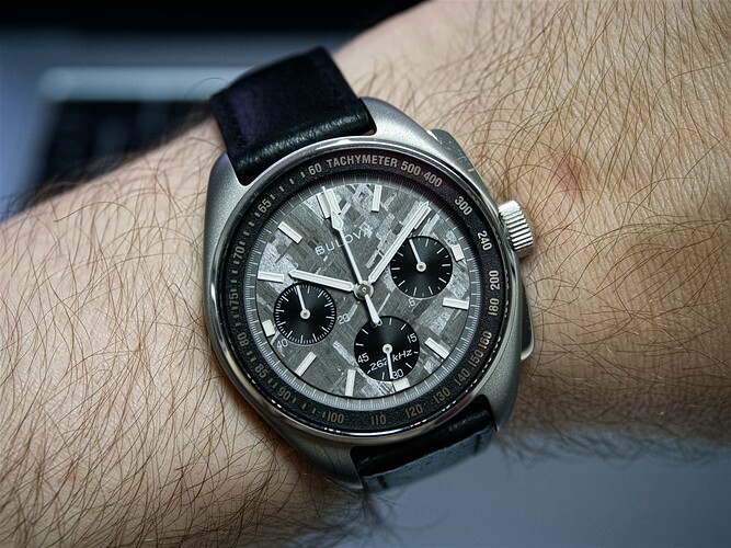 Lunar Pilot Meteorite Dial