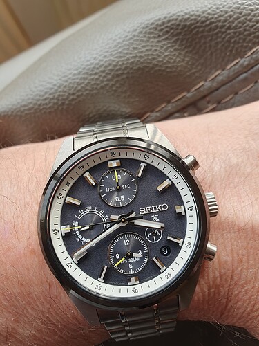 Seiko Prospex Speedtimer GPS Solar Dual‑Time Chronograph dond. 9e