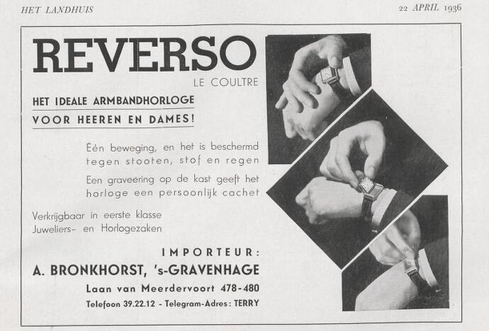 Advertentie 1936