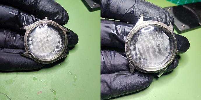 1e Nikkellaag 20 min. 0.12 amp