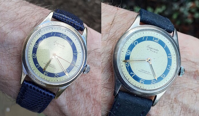 Lagonda kast gerestaureerd, toplaag chroom. moet nog over de polijstborstel voor meer glans