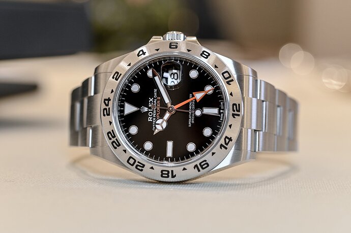 2021-Rolex-Explorer-II-226570-black-hands-on-2