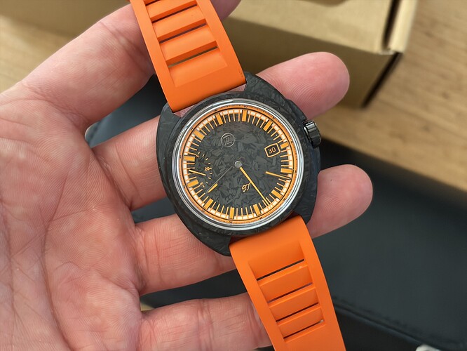 TK / TR: Nieuwe Zelos GT 42mm Carbon Supernova. Nr. 80 / 150. Full-set