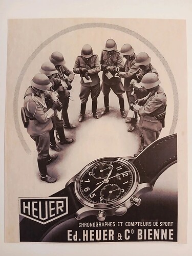 duitse soldaten met TH poster