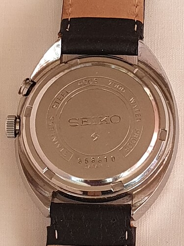 Bell Matic mei 1968 Caseback