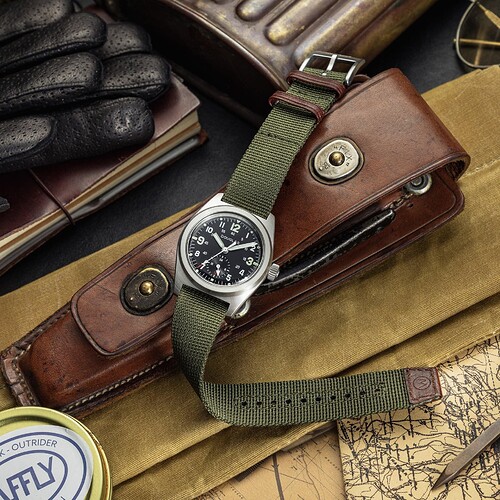 38mm-Field-Watch-Black-Dial-Outrider-Professional-Mecaquartz-Green-Nylon-Strap-22-OPM-001-NYL-GRN-LAF