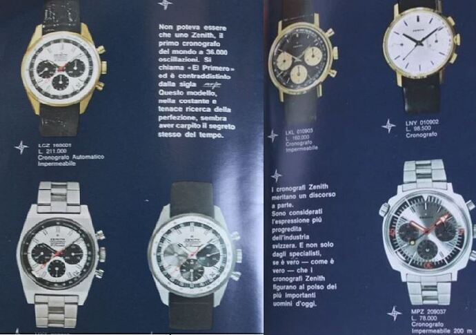 catalogus Zenith 1969 1970