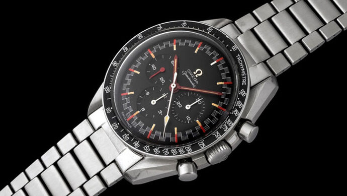 Omega-Racing-Dial-Speedmaster-145012 67 black dial