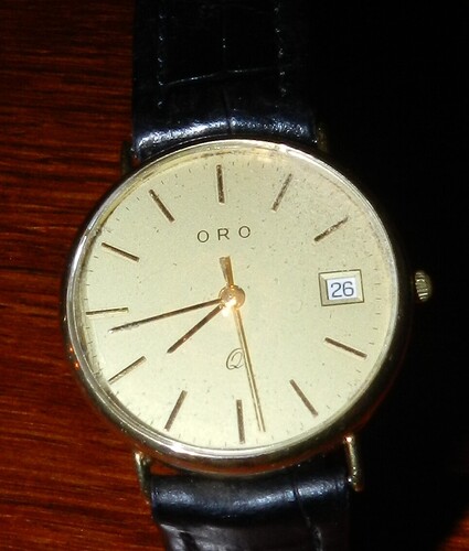 Horloge oro