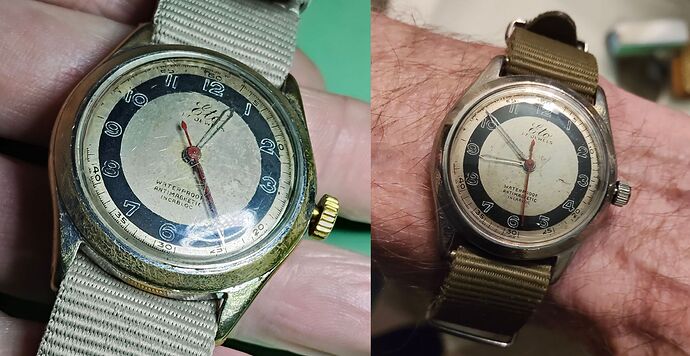 ETO  ETA 1100  nieuw glas nieuw kroontje kast verchroomd