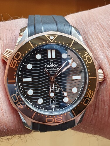 Omega Seamaster goud