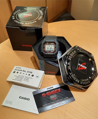 Casio GW5610 Module 3159
