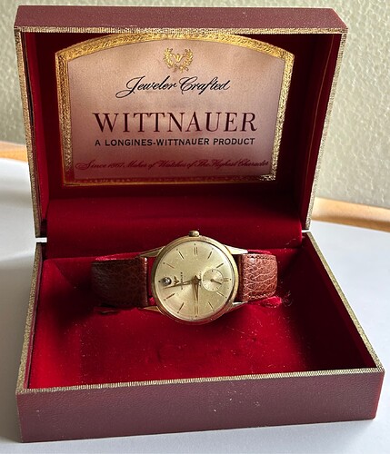 Wittnauer met doos-B