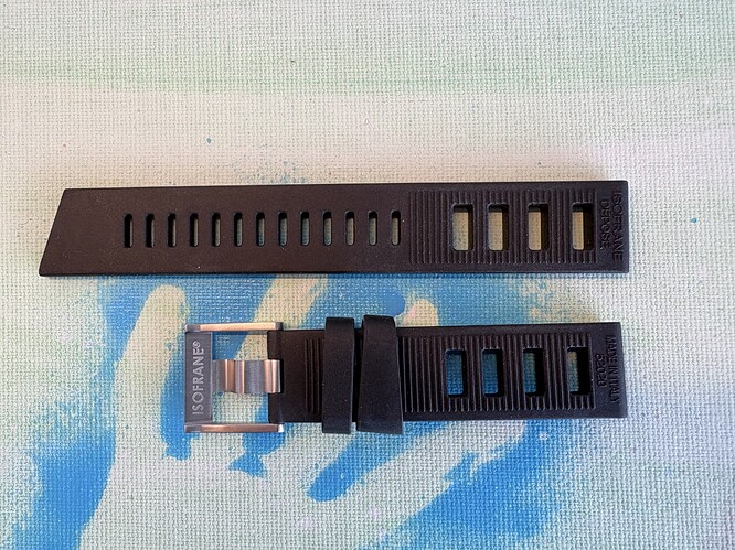 TK: Isofrane® Zwart 20mm Nieuw
