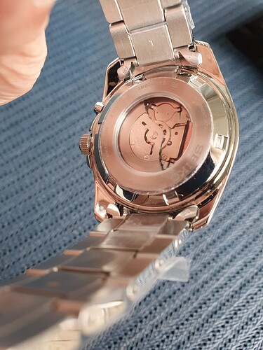 caseback kinetic