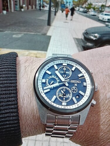 Seiko- was erg rustig op straat