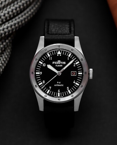 F4220018_Flieger_F-41_Automatic_Black_Black_Aviator_Strap3