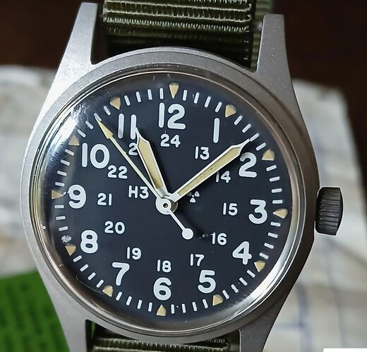 Vintage Hamilton Khaki Field (lMIL-W-46374B
