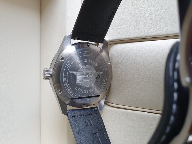 case back Longines spirit