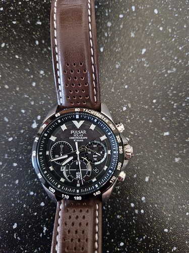 Pulsar Solar Chronograph