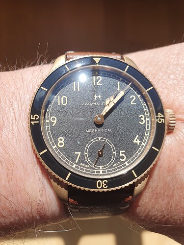 Hamilton Aviaton brons