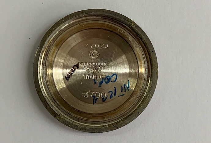 IWC PD zonder serienummer