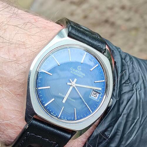CERTINA Automatic Blue Ribbon Volvo Ref. 623-1218-41 1977