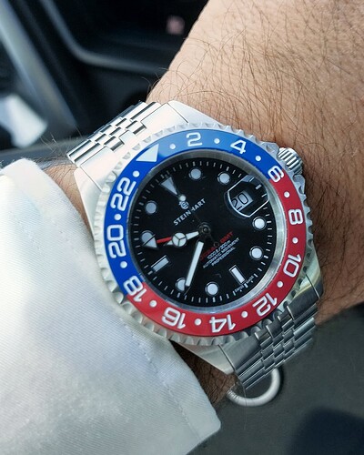 STEINHART OCEAN ONE GMT BLUE-RED 103-1100 SW330-p06