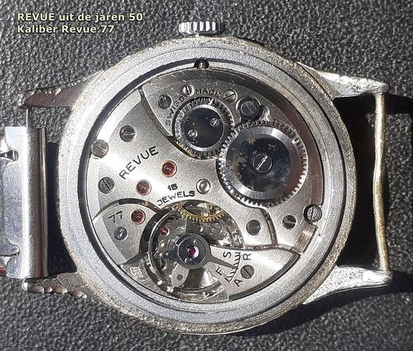 REVUE cal. 77   uit de jaren 50
