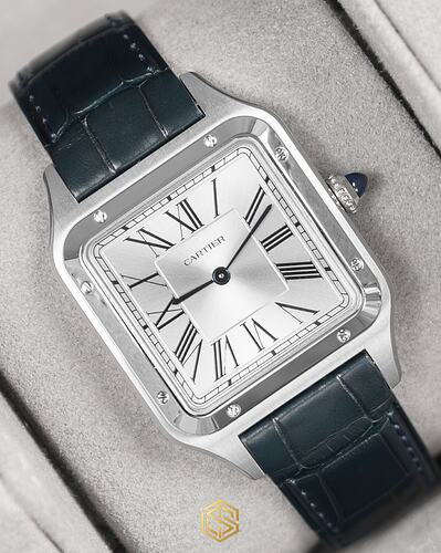SwissTimepieces-7-Cartier-WSSA0085-Santos-Dumont-Large-43.5mm-Silver-Dial-2025-Full-Set-Watch-