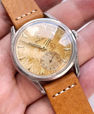 gm881-Vintage-Omega-36mm-Steel-Tropical-Dial-ref-2639-8