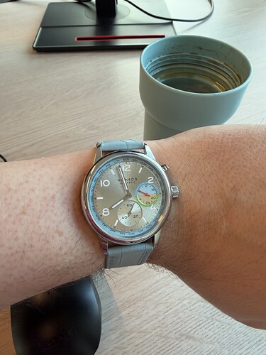 Koffie horloge
