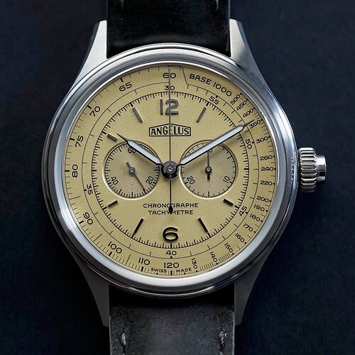 Monochrome-Montre-De-Souscription-Angelus-Chronographe