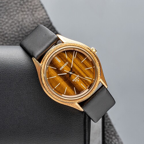 Seiko 3820-6000 VFA met tijgeroog