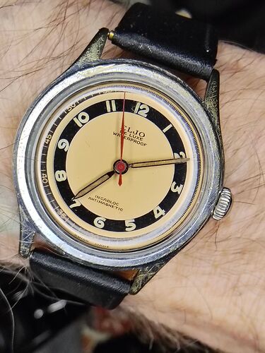 Eljo de Luxe wijzers relumed