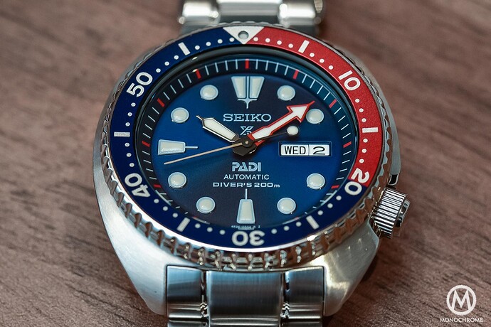 Seiko Prospex SRPA21 padi turtle