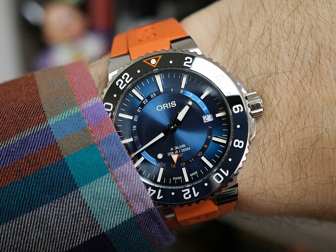 ORIS Aquis Carysfort Reef GMT LE