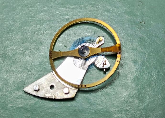 Roest op de balansring