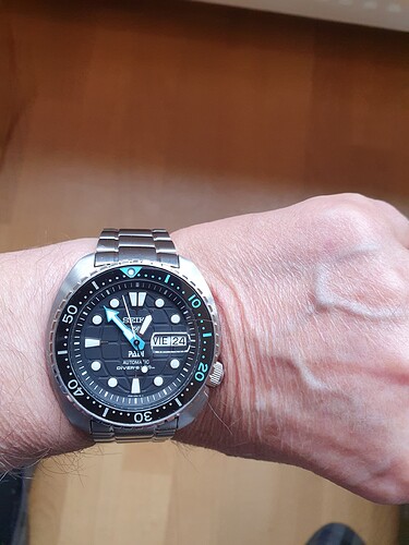 Seiko Padi king turtle vrijdag 24e