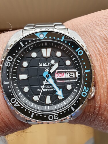 Seiko Padi king turtle zondag 16e