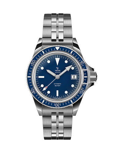 SupermanHeritageBlueFrontFacingSteelBraceletW1500