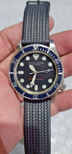 Solvil Titus blue with black date