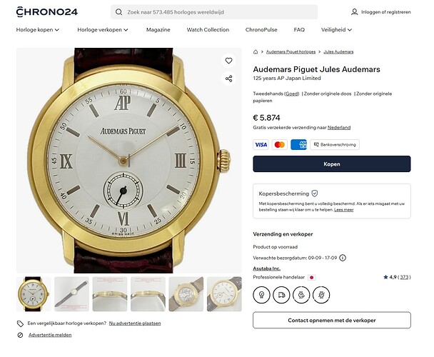 AP Heren 39mm