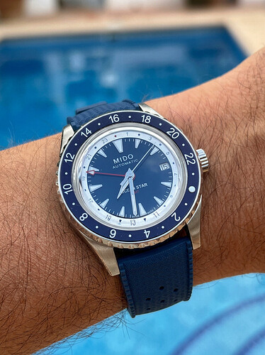 Firefly - Put this on a marine blue tropical strap