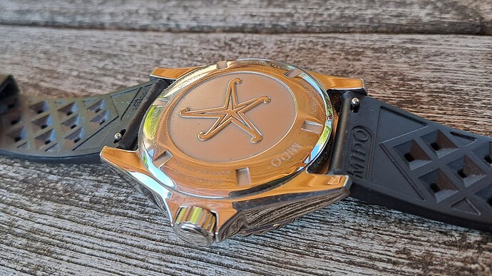 Mido Ocean Star Tribute - Back