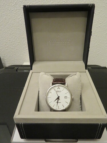 Atlantic SeaCrest horloge in doos