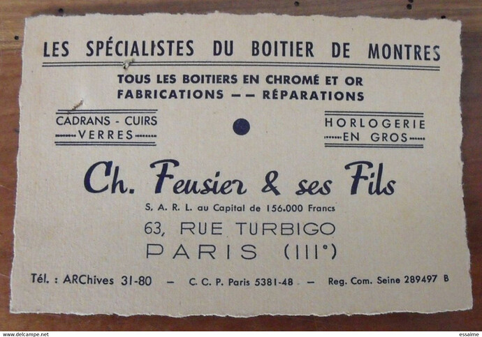 business card